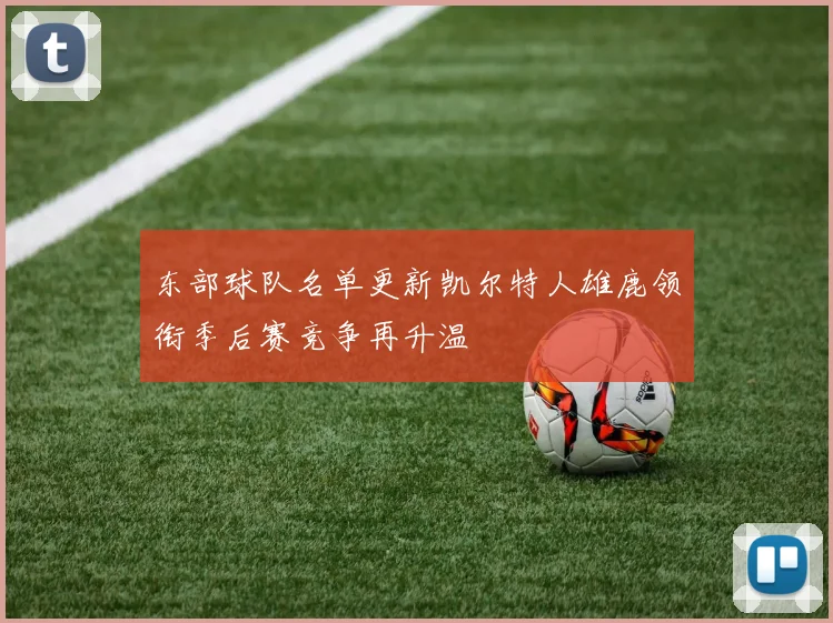 东部球队名单更新凯尔特人雄鹿领衔季后赛竞争再升温
