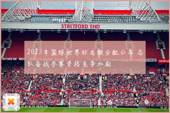 2023年篮球世界杯名额分配公布 各队备战参赛资格竞争加剧